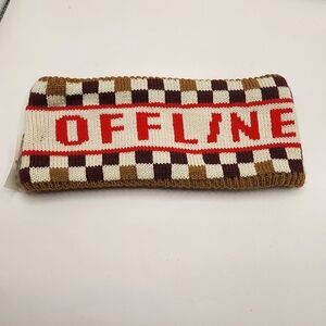 Offline By Aerie Checkered Ski Ear Headband Nwt One‎ Size